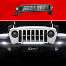 XK Glow Razor Light Bar Auxiliary High Beam Driving No Wire & Switch 10in-1