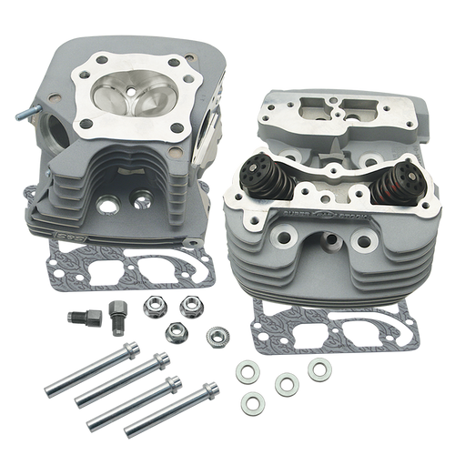 S&S Cycle 08-16 Touring Super Stock 79cc Cylinder Head Kit - Silver