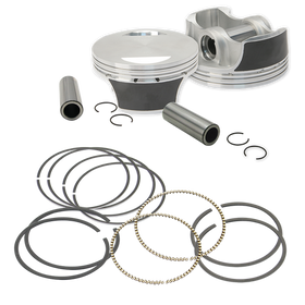 S&S Cycle 07-17 BT 3.927in Standard Bore 106in Big Bore Forged Piston Set