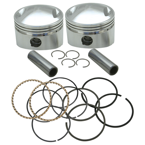 S&S Cycle 36-84 BT 3-5/8in Piston Set - .010in