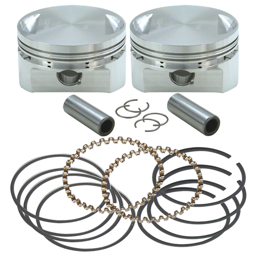 S&S Cycle 84-99 BT 3-1/2in Standard Bore Forged Stroker Piston Kit