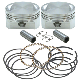 S&S Cycle 84-99 BT 3-1/2in Standard Bore Forged Stroker Piston Kit