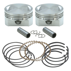 S&S Cycle 84-99 BT 3-1/2in .010in Bore Forged Stroker Piston Kit