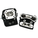 S&S Cycle 84-99 Performance Replacement Low Compression 76cc Cylinder Heads - Wrinkle Black-1