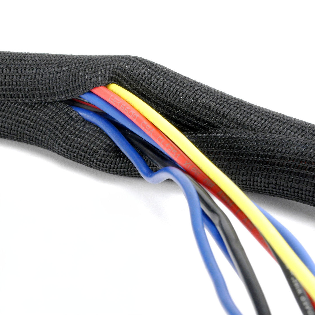 DEI Split Wire Sleeve Easy Loom 25mm-1in x 10 Black