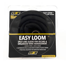 DEI Split Wire Sleeve Easy Loom 16mm-5/8in x 12 Black - 0