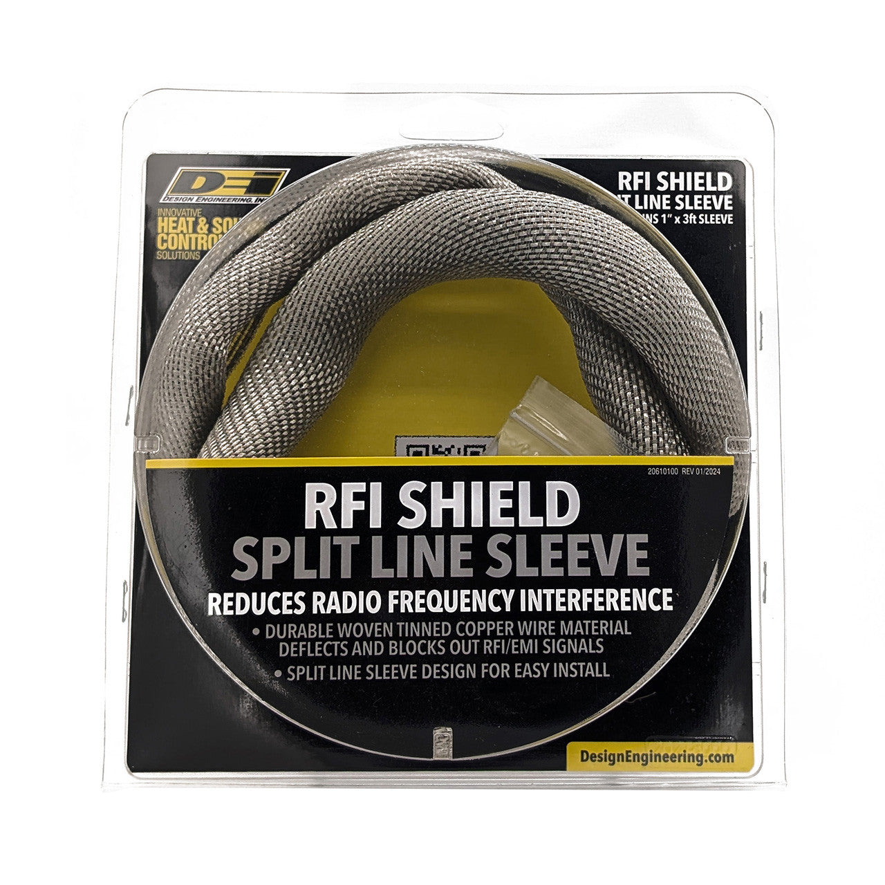 DEI RFI Shield Split Sleeve - 1in x 3ft