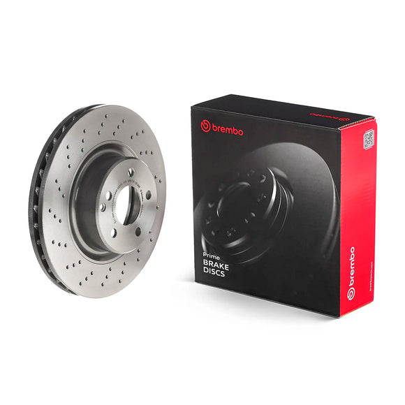Brembo 00-03 Mercedes-Benz CL500/00-02 S430/S500 Front Premium UV Coated OE Equivalent Rotor A2204212512