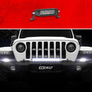 XK Glow Razor Light Bar Auxiliary High Beam Driving No Wire & Switch 6in-1