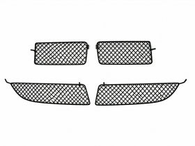 Zunsport Porsche Cayman 987.2 - Rear Grille Set (pair) Black ZPR27309B
