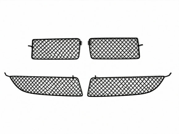 Zunsport Porsche Cayman 987.2 - Rear Grille Set (pair) Black ZPR27309B