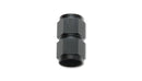 Vibrant Fitting Straight Coupler Union Adapter Female -10 AN to Female -12 AN Aluminum Black Anodize-1