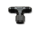 Vibrant -8AN Tee Fitting with Female -8AN Swivel On Side-1