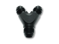 Vibrant -3AN x -3AN x -3AN Y-Adapter Fitting - Aluminum
