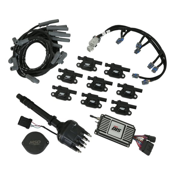 MSD DIS Kit Chevy Small/Big Block. Black