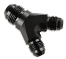Mr. Gasket Y Adapter -8 AN -6 AN -6 AN Black-1