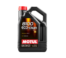 8100 ECO-CLEAN 0W20 Engine Oil (5 Liters) - Motul 108862