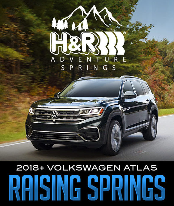 H&R 18-21 Volkswagen Atlas S/SE (2WD) 2.0T/VR6 Adventure Raising Spring