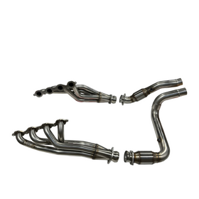 Kooks 1-7/8" Long Tube Header and GREEN Catted Conn. Kit. 23+ Cadillac Escalade V. - 0
