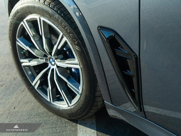 AutoTecknic Glazing Black Fender Trim Set | BMW F95 X5M | BMW G05 X5