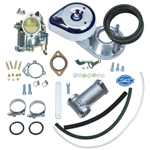 S&S Cycle 55-65 BT Models Super E Carburetor Kit - Standard Tanks