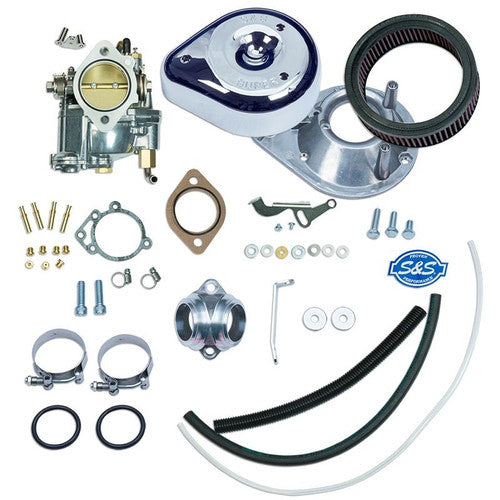 S&S Cycle 66-78 BT Models Super E Carburetor Kit - Standard Tanks