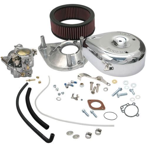 S&S Cycle 36-84 BT Models Super E Partial Carburetor Kit w/o Manifold & Mounting Hardware