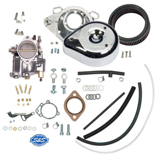 S&S Cycle 93-99 BT Super G Partial Carburetor Kit w/o Manifold & Mounting Hardware