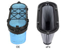 aFe MagnumFLOW Air Filters OER Pro Dry S 08-13 Chevrolet Corvette (C6) 6.2L V8-2