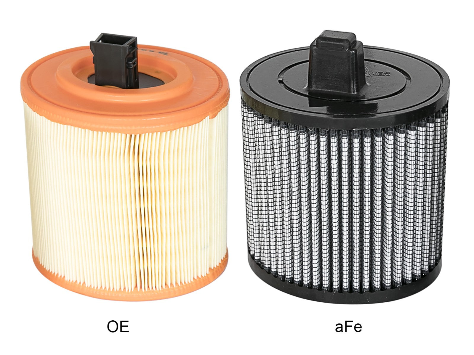 aFe MagnumFLOW Air Filters OER Pro Dry S A/F 16-17 Cadillac ATS-V V6-3.6L (tt) - 0