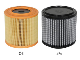 aFe MagnumFLOW OE Replacement Filter w/ Pro Dry S Media (Pair) 04-16 Aston Martin DB9 V12-6.0L - 0
