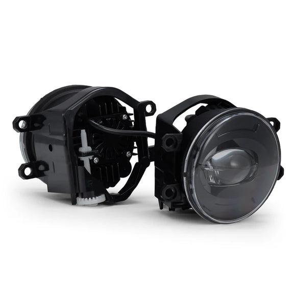 AlphaRex Universal Toyota/Lexus/Scion MKII DoubleTap LED Projector Fog Lights - White/Amber