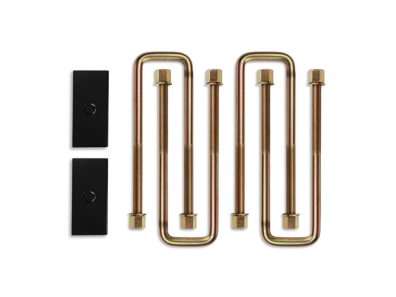 Cognito 11-24 Chev Silv/Sierra 2500/3500 HD 2WD/4WD 1in Block and 16in U-bolt Kit (steel/straight)