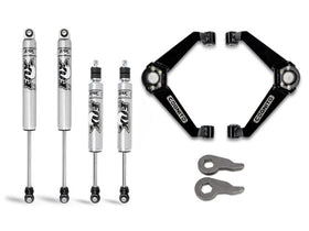 Cognito 01-13 Chevy/GMC Silv/Sierra 2500/3500 HD 2WD/4WD 3in Perf Leveling Kit w/ Fox PS 2.0 IFP