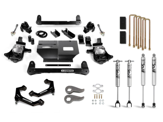 Cognito 11-19 Chevy/GMC Silverado/Sierra 2500/3500 HD 2WD/4WD 6in Std Lift Kit w/ Fox PS 2.0 IFP