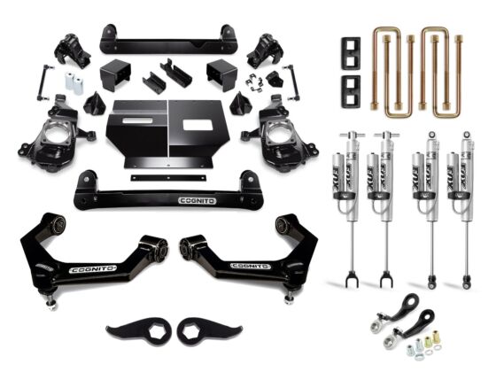 Cognito 20-24 Chevy/GMC Silv/Sierra 2500/3500 HD 2WD/4WD 5in Perf Lift Kit w/ Fox PSRR 2.0 Shocks