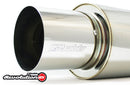GReddy Universal 3in 3-Bolt Tip Revolution RS Mufller-1