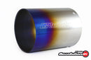 GReddy Burnt Titanium Tip (105mm Dia/150mm Length) for Revolution RS/RS-TI/RS-Race-1