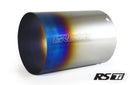 GReddy Burnt Titanium Tip 115mm Diameter 170mm Length (for Revolution RS / RS-TI / RS-Race)-1