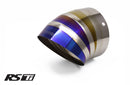 GReddy Burnt Titanium Turndown Universal 105mm Tip-1