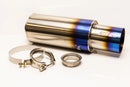 GReddy Universal 2.5in 3-Bolt Tip Revolution Ti Mufller-1