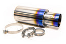 GReddy Universal 3in 3-Bolt Tip Revolution Ti Mufller-1