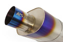 GReddy - Universal Titanium Oval Muffler 2.5in ID Muffler Inlet-2