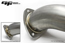 GReddy 2017+ Honda Civic Type R EXR 3in Front Over Pipe & Mid Pipe Combo-2