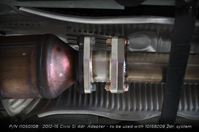 GReddy 12-15 Honda Civic Si Coupe 76mm Supreme SP Cat-Back Exhaust