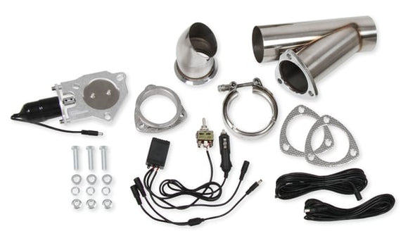 HOOKER 3IN ELECTRIC EXHAUST CUT-OUT SINGLE