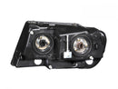 ANZO 1999-2004 Jeep Grand Cherokee Crystal Headlights Black-2