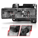 ANZO 1988-1998 Chevrolet C1500 Crystal Headlights w/ Smoke Lens-3