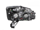ANZO 2004-2007 Nissan Armada Crystal Headlights Black-2