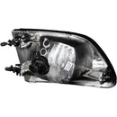 ANZO 1997.5-2003 Ford F-150 Crystal Headlights Black G2-2